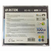 Picture of Ritek BD-RE XL Rewritable BDXL 100GB Triple Layers 2X White Inkjet Hub Printable Blank Disc