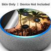 Picture of Palm Tree Sunset - Vinyl Decal Skin Compatible with Amazon Echo Dot 3rd Generation Alexa - Decorations for Your Smart Home Speakers, Great Accessories Gift for mom, dad, Birthday, Kids