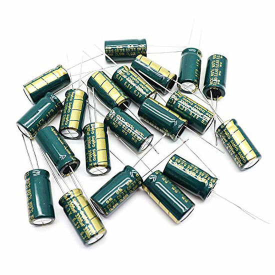 Picture of Yohii Aluminum Radial Capacitor 3300uF 6.3v 105C for LCD TV & Monitor Repair - 20pcs