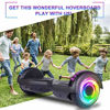 Picture of SISIGAD Hoverboard 6.5 Self Balancing Scooter with Colorful LED Wheels Lights Two-Wheels self Balancing Hoverboard Dual Motors Hover Board UL2272 Certified