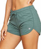 Picture of Colosseum Active Women's Simone Cotton Blend Yoga and Running Shorts (Mallard Green, X-Small)