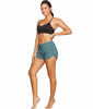 Picture of Colosseum Active Women's Simone Cotton Blend Yoga and Running Shorts (Mallard Green, X-Small)