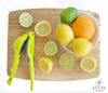 Picture of Top Rated Zulay Premium Quality Metal Lemon Lime Squeezer - Manual Citrus Press Juicer (Gray and Lime Green)