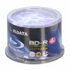 Picture of Ritek Ridata Blu-Ray (BD-R) White Inkjet Hub Printable 4X BD-R Media 25GB 50 Pack in Cake Box (BDR-254-RDIWN-CB50)