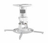 Picture of AMER Projector Mount - Universal Ceiling Bracket LCD DLP Tilt 360° Swivel 30lbs (White)