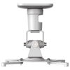 Picture of AMER Projector Mount - Universal Ceiling Bracket LCD DLP Tilt 360° Swivel 30lbs (White)