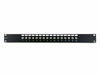 Picture of Networx 16 Port Fully Loaded F-Type Coaxial Patch Panel - 1U