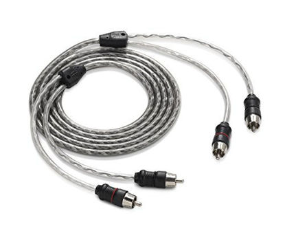 Picture of JL Audio XD-CLRAIC2-18 2-Channel Twisted-Pair Audio Interconnect Cable with Molded Connectors, 18-Feet