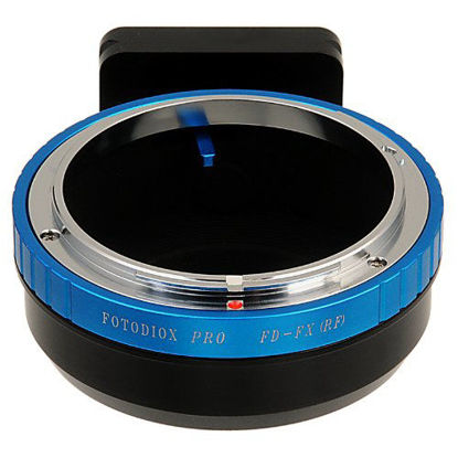 Picture of Fotodiox Pro Lens Mount Adapter, Canon FD (FD & FL) Lens to Fujifilm X (X-Mount) Camera Body, for Fuijifilm X-Pro1, X-E1 with Arca-Swiss Tripod Mounting Slits