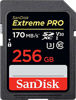 Picture of SanDisk 256GB Extreme PRO SDXC UHS-I Card - C10, U3, V30, 4K UHD, SD Card - SDSDXXY-256G-GN4IN