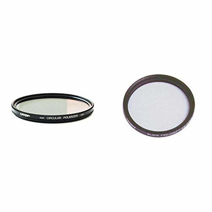 Picture of Tiffen 82mm Circular Polarizer with 82mm Black Pro-Mist 1/4 Filter