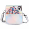 Picture of Phetium Instant Camera Case Compatible with Instax Mini 11,PU Leather Bag with Pocket and Adjustable Shoulder Strap (Magic Silver)