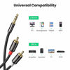 Picture of UGREEN 3.5mm to 2RCA Audio Auxiliary Adapter Stereo Splitter Cable AUX RCA Y Cord for Smartphone Speakers Tablet HDTV MP3 Player 6FT