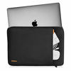 Picture of tomtoc Recycled Laptop Sleeve for 15-16 Inch MacBook Pro A2141 A1398, 15 Inch Surface Book 3/2, The New Razer Blade 15, ThinkPad X1 Extreme Gen 2, 360 Protective Ultrabook Notebook Accessory Bag Case