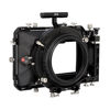 Picture of JTZ DP30 Cine Carbon Fiber 4x5.65 Inch Swing-Away Matte Box w/ 15mm / 19mm Rod Rail + Top Handle for Sony FS5 FS7 ARRI RED Canon C100 C200 C300 BMD Blackmagic BMPCC BMCC Pocket Cinema Panasonic Camera