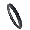 Picture of Metal Step Up Ring Adapter 49mm to 55mm Step-Up Lens Adapter Ring for Filters, Made of CNC Machined Space Aluminum with Matte Black Electroplated Finish