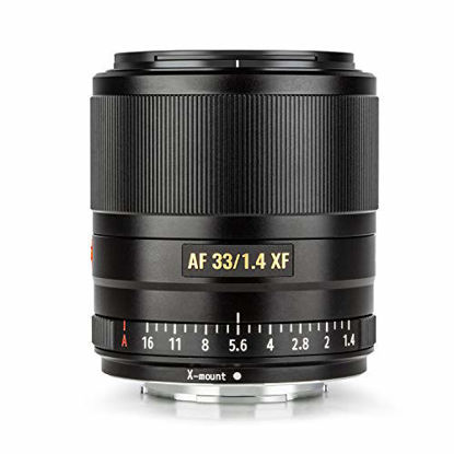 Picture of VILTROX 33mm F1.4 fujifilm X Mount f/1.4 XF AF Auto Focus Lens for Fujifilm Fuji X-Mount Camera X-T3 X-T2 X-H1 X20 X-T30 X-T20