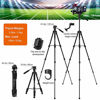 Picture of Tripod, 75 inch Tripod for Camera 15 lbs Loads with Fluid Head, 2 Quick Release Mounts and Tablet & Phone Mount