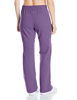 Picture of Hanes womens ComfortSoft EcoSmart Women's REGULAR Open Bottom Leg Sweatpants Violet Splendor Heather Small