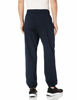 Picture of Champion Men's Closed Bottom Light Weight Jersey Sweatpant, Navy, Small