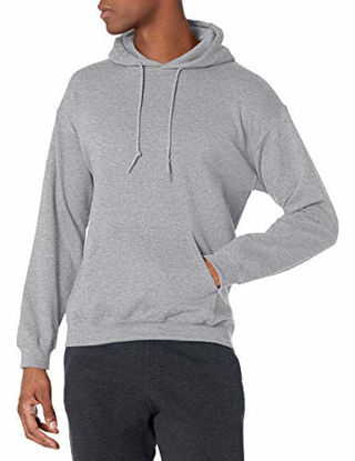 Picture of Gildan Men's Fleece Hooded Sweatshirt, Style G18500, Sport Grey, X-Large