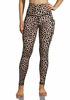 Picture of ODODOS Women's Out Pockets High Waisted Pattern Yoga Leggings, Workout Sports Running Athletic Pattern Leggings, Full-Length, Leopard, X-Large