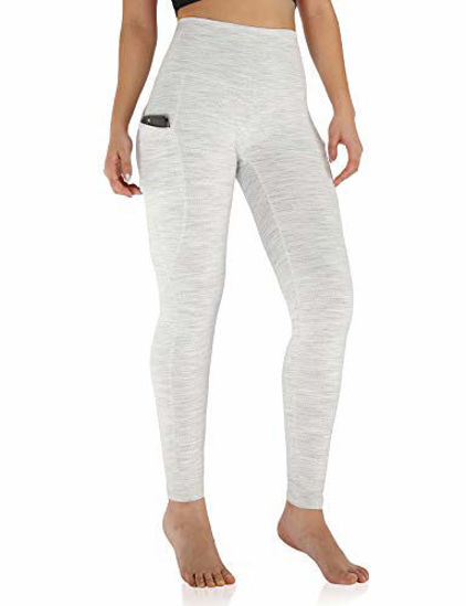 GetUSCart- ODODOS Women's High Waisted Yoga Leggings with Pocket, Workout  Sports Running Athletic Leggings with Pocket, Full-Length, Jaquard White,  X-Large