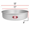 Picture of Fat Daddio's Round Cake Pan, 11 x 4 Inch, Silver