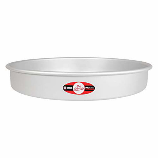 GetUSCart Fat Daddio's Round Cake Pan, 15 x 2 Inch, Silver