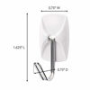 Picture of Command Wire Hooks, Small, White, 3-Hooks (17067ES), Organize Damage-Free