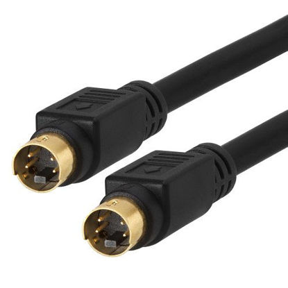 Picture of 1st Choice 6 feet Gold Plated S-Video Cable