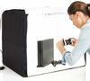 Picture of Amazon Basics Portable Foldable Photo Studio Box with LED Light - 25 x 30 x 25 Inches