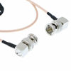 Picture of RG179 Coax BNC Right Angle Male to Male Cable for BMCC Video Blackmagic Camera