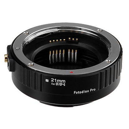 Picture of Fotodiox Pro Auto Macro Extension Tube, 21mm Section - for Canon EOS EF/EF-s Lenses for Extreme Close-up with Autofocus and Auto-Exposure