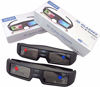 Picture of 2X Sintron ST07-BT 3D Active Shutter Glasses Rechargeable for RF 3D TV, 3D Glasses for Sony, Panasonic, Samsung 3D TV, Epson 3D Projector, Compatible with TDG-BT500A TY-ER3D5MA TY-ER3D4MA TDG-BT400A