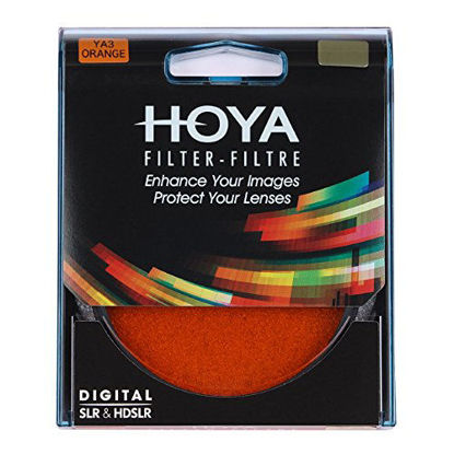 Picture of Hoya 72 mm HMC YA3 Round Filter - Orange