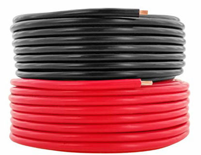 Picture of 18 AWG (American Wire Gauge) CCA Primary Wire | 50 ft Red & Black | Also Available in 14 & 16 Ga