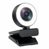 Picture of Angetube Streaming 1080P HD Webcam Built in Adjustable Ring Light and Mic. Advanced autofocus AF Web Camera for Google Meet Xbox Gamer Facebook YouTube Streamer