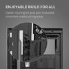 Picture of NZXT H510 - CA-H510B-W1 - Compact ATX Mid-Tower PC Gaming Case - Front I/O USB Type-C Port - Tempered Glass Side Panel - Cable Management System - Water-Cooling Ready - White/Black