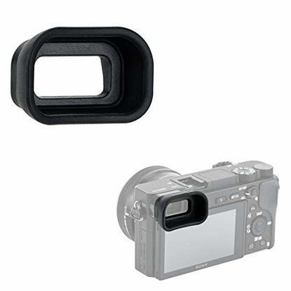 Picture of Kiwifotos FDA-EP10 Long Soft Viewfinder Eyecup Eyepiece for Sony A6000 A6100 A6300 Mirrorless Camera