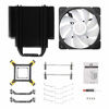 Picture of Vetroo V5 CPU Air Cooler w/ 5 Heat Pipes 120mm PWM Processor Fan Intel LGA 1200 115X / AMD Ryzen AM4 Universal Socket w/Addressable RGB Lights (V5, Black)