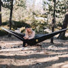 Picture of Wise Owl Outfitters Hammock for Camping Single & Double Hammocks Gear for The Outdoors Backpacking Survival or Travel - Portable Lightweight Parachute Nylon SO Charcoal Rose