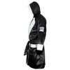 Picture of Cleto Reyes Satin Boxing Robe with Hood - Small - Black/White