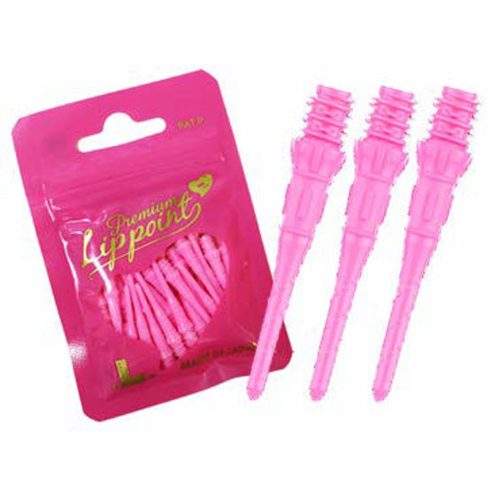 Picture of L-Style Premium Lippoint Bag of Dart Tips Extra Strong and Durable - Pink