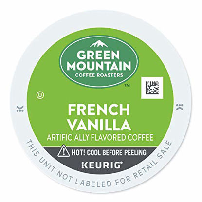 Picture of Green Mountain Coffee Roasters French Vanilla, Single-Serve Keurig K-Cup Pods, Flavored Light Roast Coffee, 24 Count