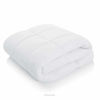 Picture of Linenspa All-Season White Down Alternative Quilted Comforter - Corner Duvet Tabs - Hypoallergenic - Plush Microfiber Fill - Machine Washable - Duvet Insert or Stand-Alone Comforter - Twin