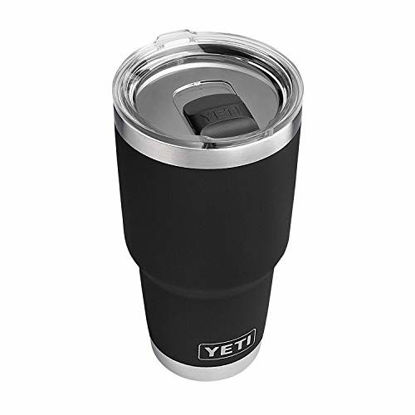 Picture of YETI Rambler 30 oz Stainless Steel Vacuum Insulated Tumbler w/MagSlider Lid, Black