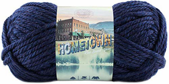 Picture of Lion Brand Yarn 135-111L Hometown Yarn, San Diego Navy (1 Skein)