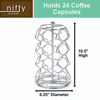 Picture of Nifty Solutions 5724 Coffee Pod Carousel, 24 Capacity, Chrome