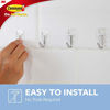 Picture of Command Clear Small Wire Hooks, 10 Hooks, 12 Strips (CL067-10NA) - Easy to Open Packaging, Organize Damage-Free